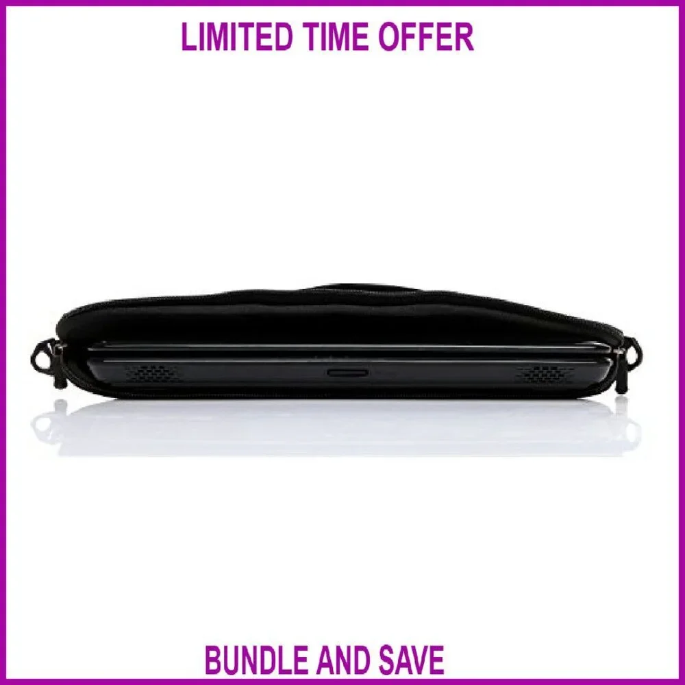15.6-Inch Neoprene Laptop Messenger Bag with Adjustable Strap